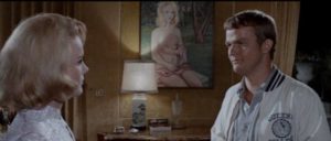 Lou Castel insinuates himself into Carroll Baker's villa in Umberto Lenzi's Orgasmo (1969)