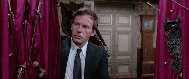 Businessman Jean-Louis Trintignant investigates his new neighbour in Umberto Lenzi's So Sweet ... So Perverse (1969)