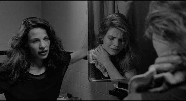 Kathleen (Lili Taylor) has no empathy for her victim's in Abel Ferrara's The Addiction (1995)