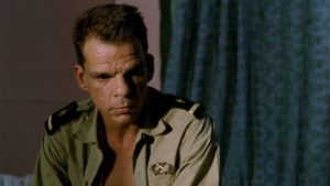 Master Sergeant Galoup is equally puzzled by his own behaviour in Claire Denis' Beau Travail (1999)