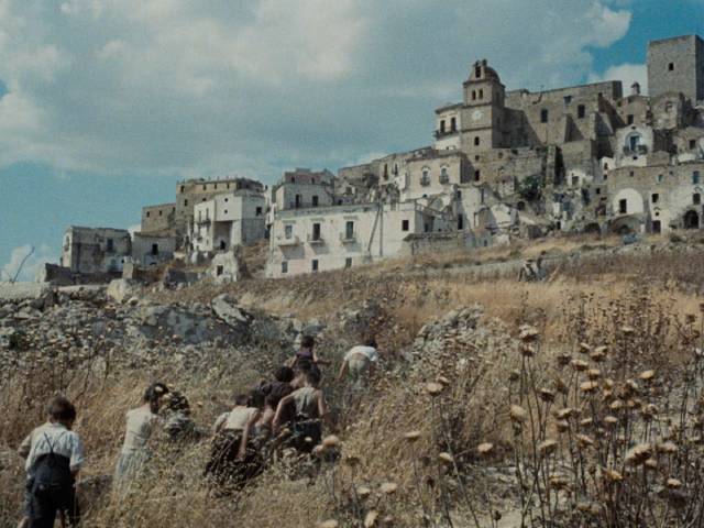 A southern Italian village virtually unchanged since the Middle Ages in Francesco Rosi's Christ Stopped at Eboli (1979)