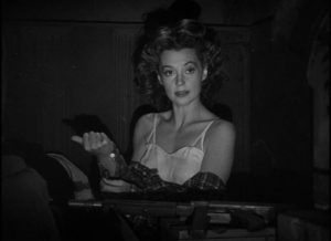 Lilli Palmer as Italian partisan Gina in Fritz Lang's Cloak and Dagger (1946)