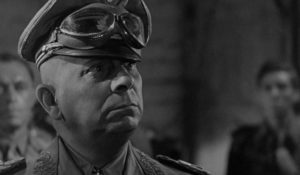 Erich von Stroheim exudes egotistical confidence as Field Marshall Erwin Rommel in Billy Wilder's Five Graves to Cairo (1943)