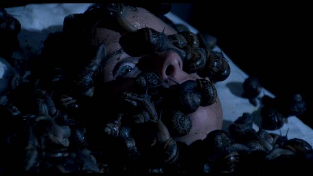 Slimed to death in Lucio Fulci's Aenigma (1987)