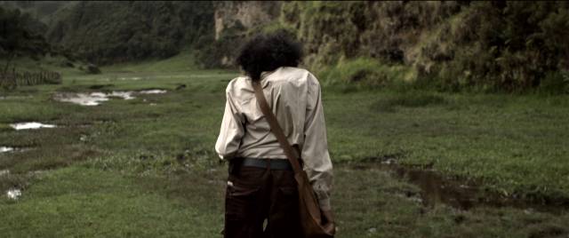 Candy (Daniel Tadesse) traverses diverse terrains on his quest in Miguel Llanso's Crumbs (2015)