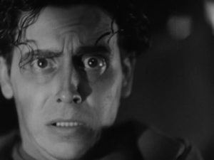 Javier (Carlos Villatoro) is driven mad by tragedy in Juan Bustillo Oro's Dos Monjes (1934)