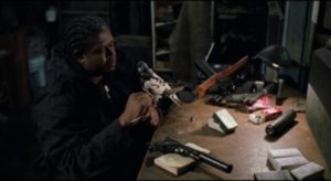 Ghost Dog (Forest Whitaker) relates to animals more than people in Jim Jarmusch's Ghost Dog: The Way of the Samurai (1999)