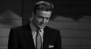 Troubled war vet Brick (Brian Keith) sees a way out his hopelessness in Phil Karlson's 5 Against the House (1955)