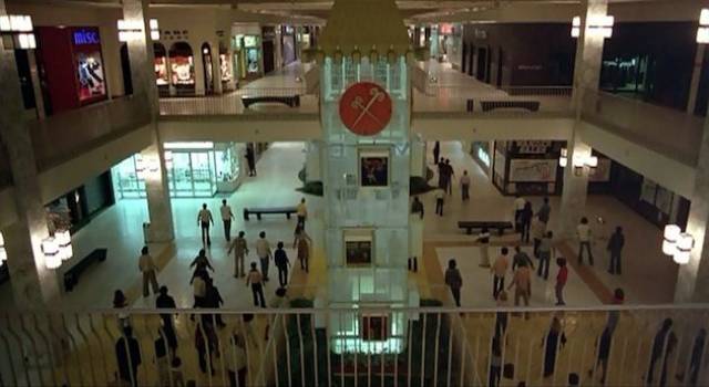 The dead remember their previous existence as consumers in George A. Romero's Dawn of the Dead (1978)