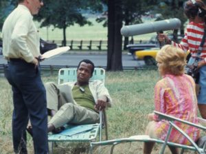 Relaxing between takes in William Greaves' Symbiopsychotaxiplasm: Take One (1968)