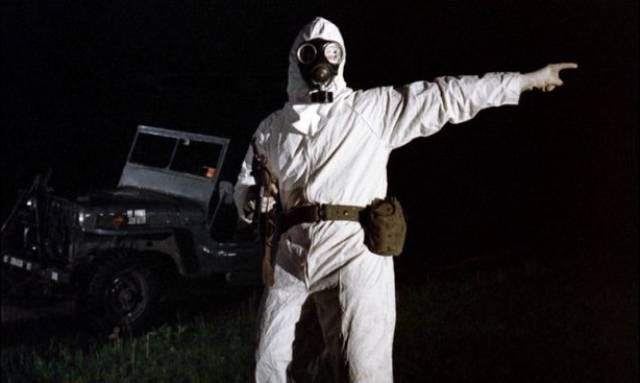 A small town is invaded by troops who haven't come to help in George A. Romero's The Crazies (1973)