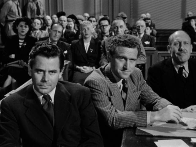 Dogged investigation leads eventually to a successful trial in Joseph H. Lewis' The Undercover Man (1949)