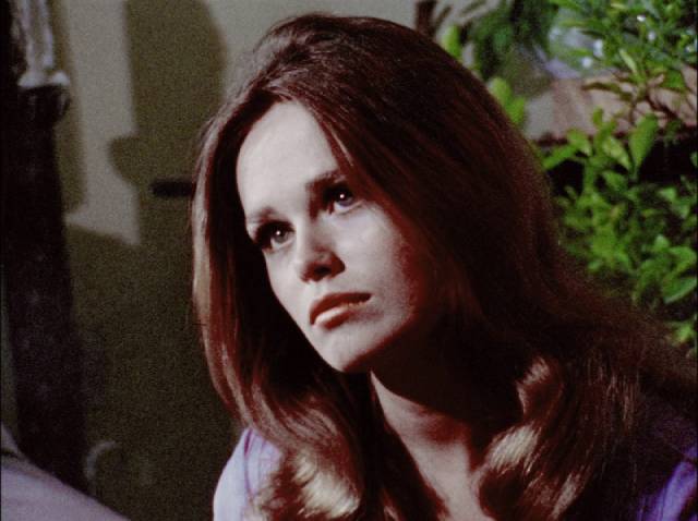 Lynn (Judith Ridley) is attracted to Chris (Ray Laine)'s carefree attitude in George A. Romero's There's Always Vanilla (1971)