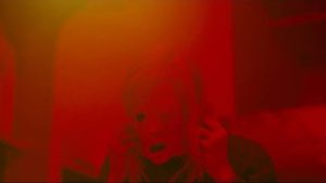 Tasya Voss (Andrea Riseborough)'s identity begins to disintegrate in Brandon Cronenberg's Possessor (2020)