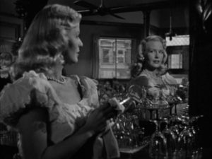 Paula Craig (Janis Carter) is more than a diner waitress Richard Wallace's Framed (1947)