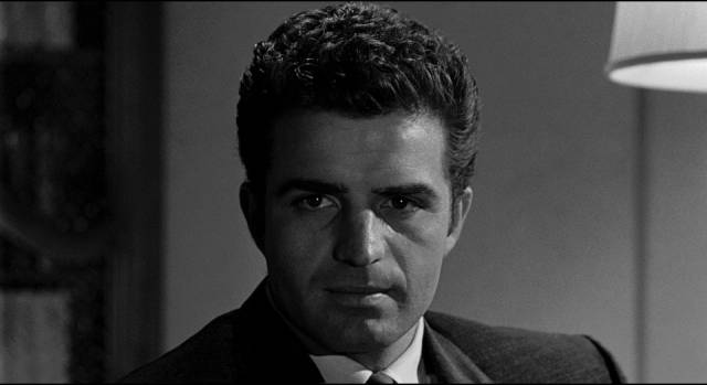 Claude (Vince Edwards) remakes himself as a cold-blooded killer in Irving Lerner's Murder by Contract (1958)