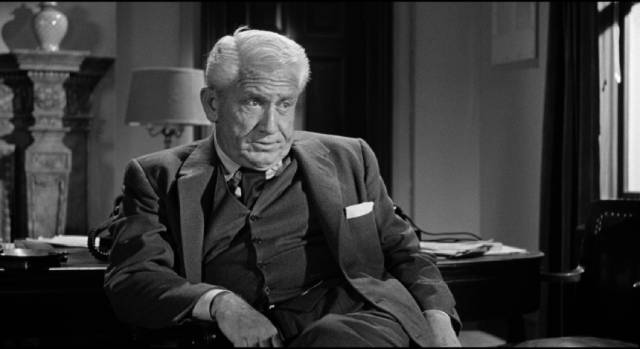 Spencer Tracy puts a pleasant face on old-style dirty politics in John Ford's The Last Hurrah (1958)