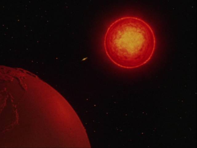 A meteor threatens to destroy Earth in Kôji Shima’s Warning from Space (1956)