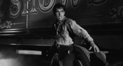 Proud, ambitious Stanton Carlisle (Tyrone Power) has fallen as low as it gets in Edmund Goulding's Nightmare Alley (1947)