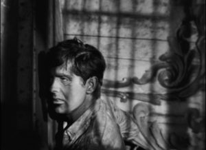 ... the proud, ambitious Stan (Tyrone Power) has fallen as low as it gets in Edmund Goulding's Nightmare Alley (1947)