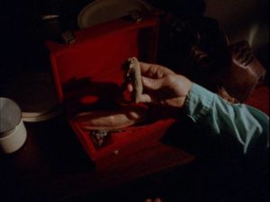 What's in the box?! in Christopher Thies's Winterbeast (1992)