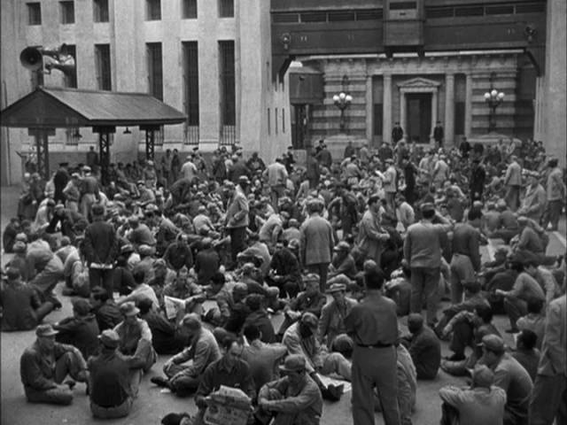 The prison yard has its own code of conduct in Henry Levin's Convicted (1950)