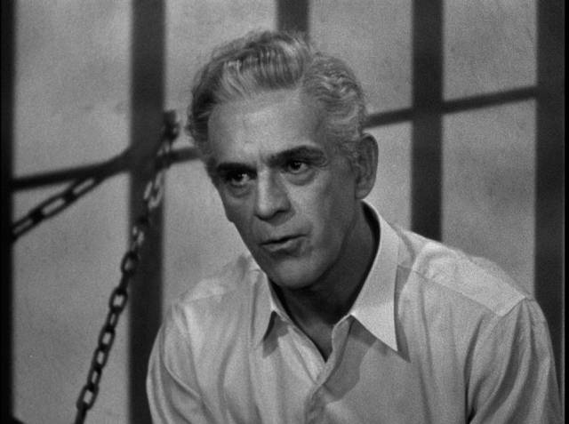 Dr. Savaard (Boris Karloff) isn't too worried about his imminent execution in Nick Grinde's The Man They Could Not Hang (1939)