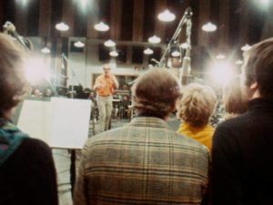 Cast and orchestra attempt to capture the energy of live performance in a studio in D.A. Pennebaker’s Original Cast Album: “Company” (1970)