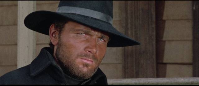 Tom Corbett (Franco Nero) returns a home beset by violence in Lucio Fulci's Massacre Time (1966)