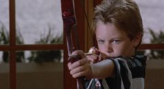 10-year-old Brian Bonsall is a cold-blooded "bad seed" in Dennis Dimster-Denk's Mikey (1992)