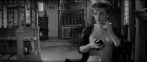 Grace (Moira Redmond) finds herself the target of gaslighting in Freddie Francis' Nightmare (1964)