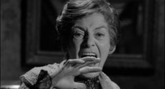 Catherine Lacey appears briefly as wealthy, reclusive murder victim Ella Venable in John Gilling's The Shadow of the Cat (1961)