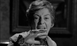 Catherine Lacey appears briefly as wealthy, reclusive murder victim Ella Venable in John Gilling's The Shadow of the Cat (1961)