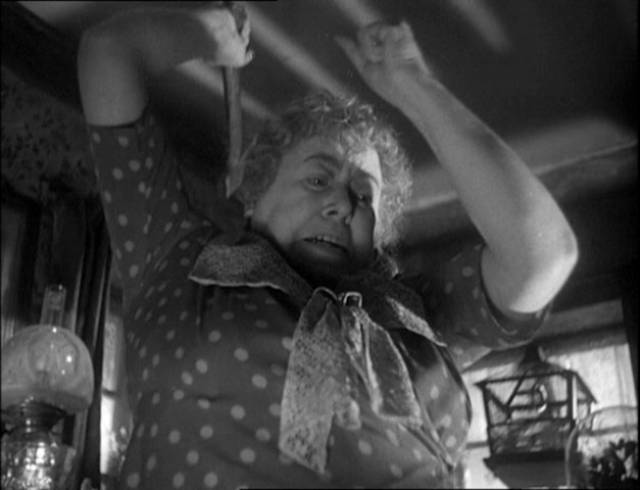 The village postmistress takes action in Cavalcanti's Went the Day Well? (1942)