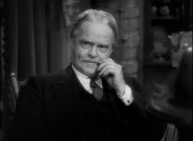 Bark (Victor Moore) tries not to face the reality of the situation in Leo McCarey's Make Way for Tomorrow (1937)