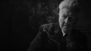 David Lynch interrogates a murder suspect in What Did Jack Do? (2017)