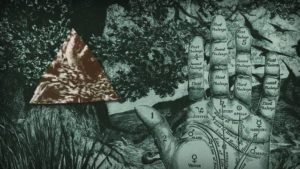 Collage is used as an organizing principle in Kier-la Janisse's epic folk horror documentary Woodlands Dark and Days Bewitched (2021)