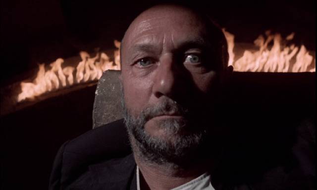 Father Roche (Donald Pleasence) confronts an ancient religion on a remote Greek island in Kostas Karagiannis’ The Devil’s Men (1976)