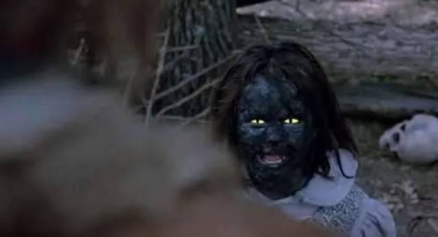 A little girl found in the woods harbours a malevolent spirit in Avery Crounse’s Eyes of Fire (1983)