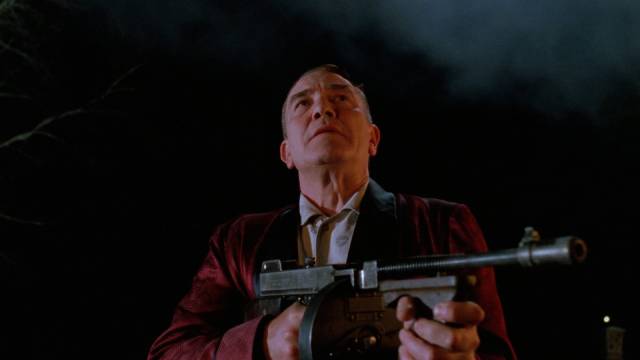 Leo O'Bannon (Albert Finney) goes after assassins who tried to kill him in bed in the Coen Brothers' Miller's Crossing (1990)
