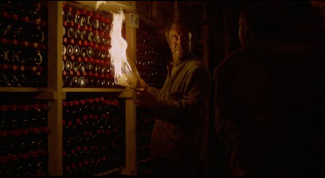 No water in the bunker, but plenty of wine in Clive Rees' The Blockhouse (1973)