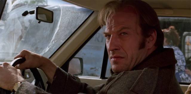 Tormented by guilt, police officer John Hunton (Ted Levine) investigates fatal industrial "accidents" in Tobe Hooper's The Mangtler (1995)