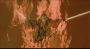The Blood Demon wants to take over the world in Tsui Hark's Zu: Warriors from the Magic Mountain (1983)