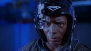 Jason Storm (Billy Blanks) protects the rich elite in T.C. Scott's TC 2000 (1993)