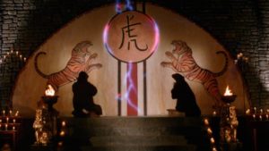 A mystical portal is about to open in J. Stephen Maunder's Tiger Claws II (1996)