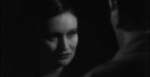 Cristina (Marta Roel) tries to overcome Alfonso (Enrique del Campo)'s reticence about betraying Eduardo (Carlos Villatoro) in Fernando de Fuentes’ The Phantom of the Monastery (1934)