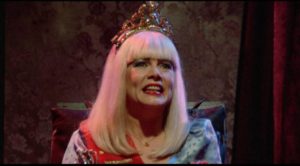Prostitute China Blue (Kathleen Turner) embodies her clients' fantasies in Ken Russell's Crimes of Passion (1984)