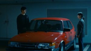 Yusuke Kafuku (Hidetoshi Nishima) is reluctant to relinquish control of his beloved Saab in Ryûsuke Hamaguchi’s Drive My Car (2021)
