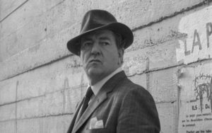 Rupert Davies as Georges Simenon's famous detective in the BBC's Maigret (1960-63)