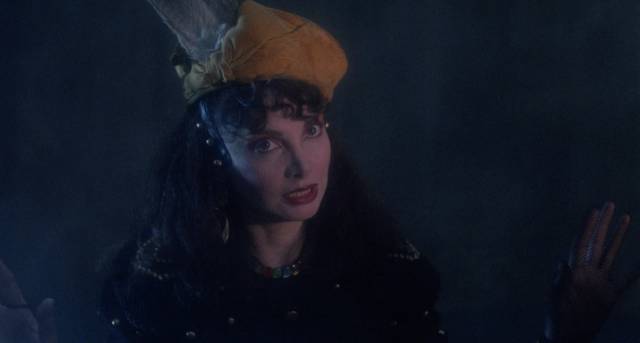 Toni Basil as the dead band's lead singer Sammy Mitchell in Dimitri Logothetis’ Slaughterhouse Rock (1987)